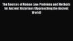 [PDF] The Sources of Roman Law: Problems and Methods for Ancient Historians (Approaching the