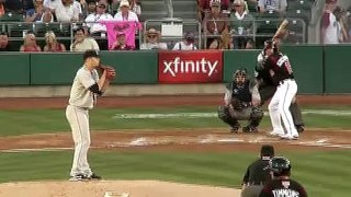 Kevin Kouzmanoff drives a 4th home run in 4 days to left center field vs Reno Aces 7/25