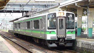 E127系　新津駅発車　09年07月26日