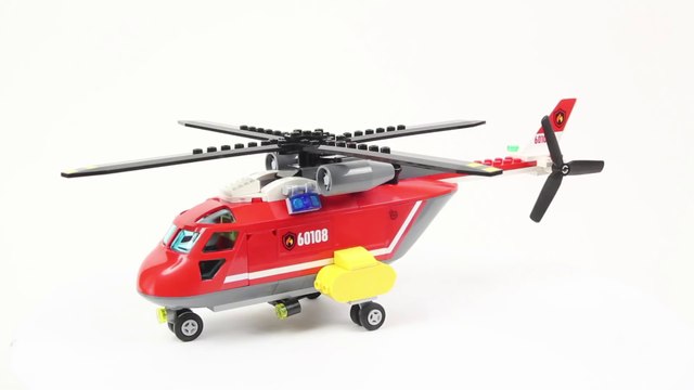 Lego City 60108 Fire Response Unit - Lego Speed Build