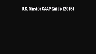 Read U.S. Master GAAP Guide (2016) PDF Online