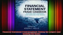 Free Full PDF Downlaod  Financial Statement Fraud Casebook Baking the Ledgers and Cooking the Books Full Free