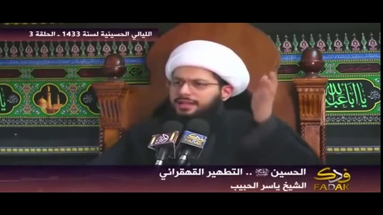 ياسر الخبيث يمدح عدنان إبراهيم !