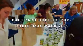 Backpack Buddies Pre-Holiday Pack Brings Public Schools Family Together