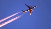 Contrails- Sunset, 738mph, Dreamlifter, NHL 757, and many heavies!