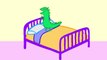 Five little Dinosaurs jumping on bed Peppa Pig Ballerina new episode Parody