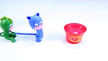 PJ Masks Toys Stop Motion Peppa pig Play Doh Stop Motion