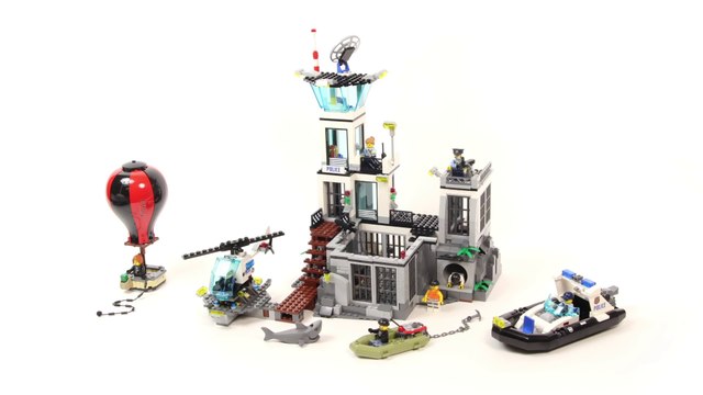 Lego City 60130 Prison Island - Lego Speed Build