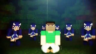 ♫ 'THE SQUID'   Minecraft Parody of Ylvis   The Fox ft  MlgHwnT, GizzyGazza, GoldSolace & Kuledud3
