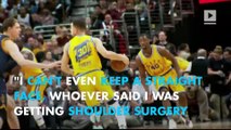 NBA Finals: Warriors' Stephen Curry denies shoulder surgery