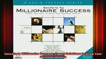 READ book  Secrets to Millionaire Success Expert Solutions to Grow Your Personal Wealth Full Ebook Online Free