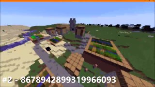 TOP 4 MINECRAFT SEEDS 2016! 1.9-1.10