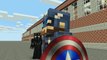 Captain America Civil War | Airport Confrontation | Minecraft Animation