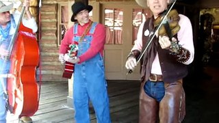 Farley with Billy and the Hillbillies at Disneyland 10/28/10