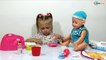 ✔ La niña Yaroslava y su mejor amiga, la muñeca Baby Born / Vídeo de las niñas ✔