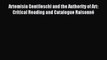[PDF] Artemisia Gentileschi and the Authority of Art: Critical Reading and Catalogue RaisonnÃ©