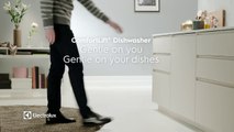 Electrolux ComfortLift® Dishwasher – Gentle on you, gentle on your dishes.