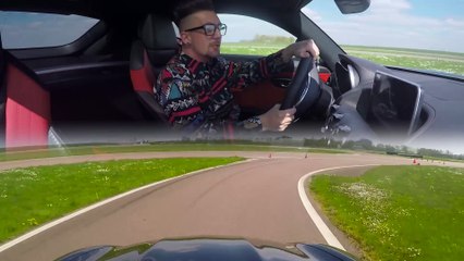 LE WOOP-MALCOLM TOTHEWORLD - ESSAI AUTO DÉCALÉ - MERCEDES-AMG GTS