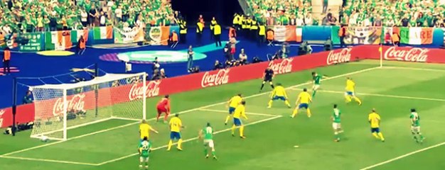 Wesley Hoolahan Amazing Goal - Ireland vs Sweden 1-1 Euro 2016 HD