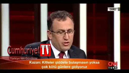 Turgut Kazan'dan CNN Türk'e 'yandaş konuk' tepkisi