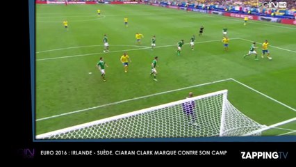 Euro 2016 : Irlande – Suède, Ciaran Clark marque contre son camp sur un centre de Zlatan Ibrahimovic (Vidéo)