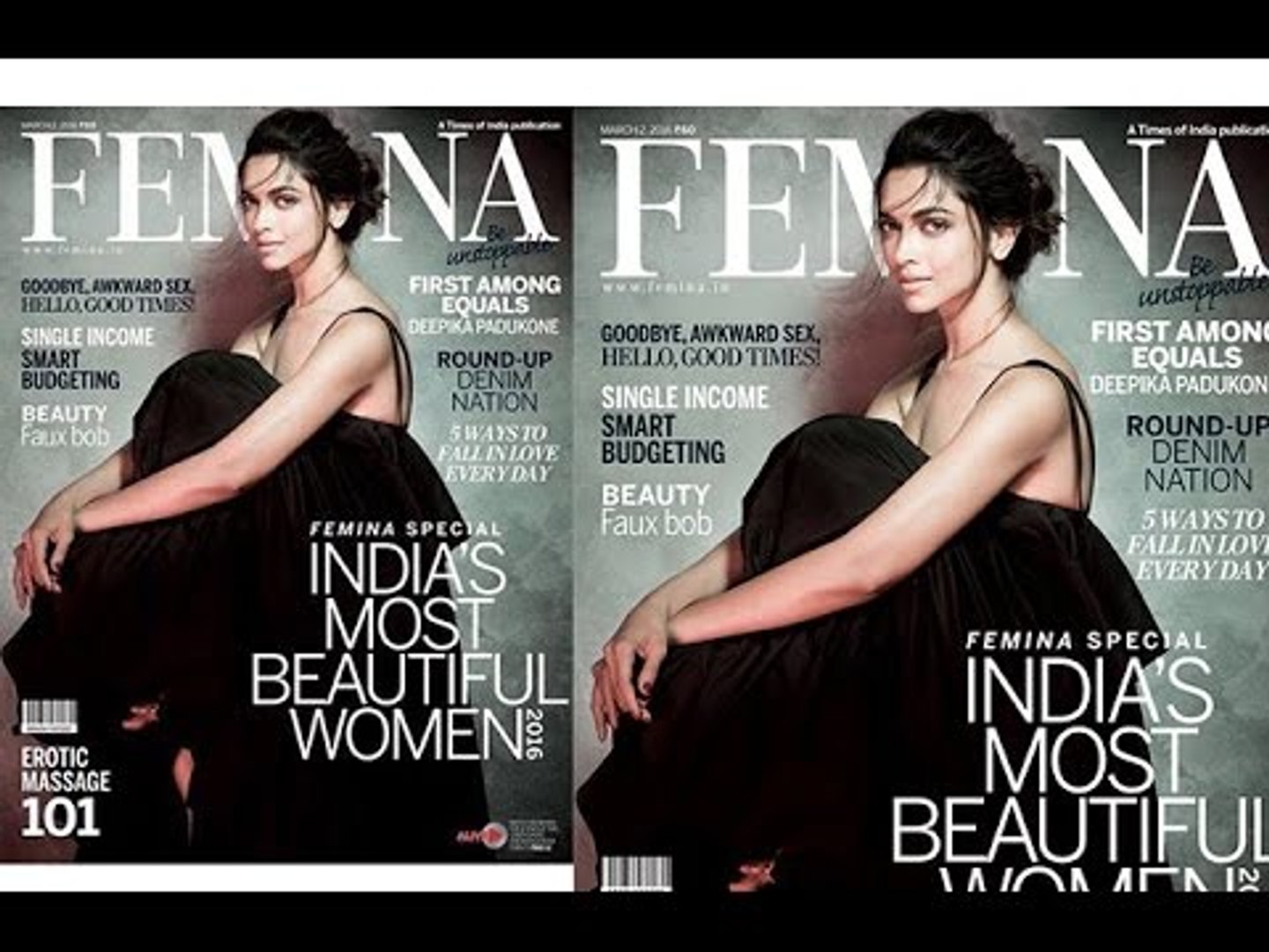 1440px x 1080px - Deepika Padukone â€œIndia's Most Beautifulâ€ Femina Cover ! - video Dailymotion
