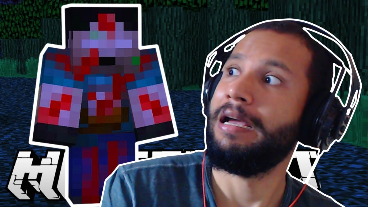 BLENDERMAN Minecraft Custom Horror Map! Collect all 8 Dirt Blocks NikNikamTV