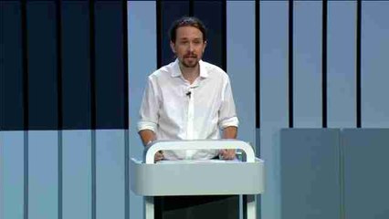 Iglesias abre el debate asegurando que no habrá terceras elecciones