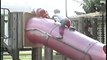Kid Bloopers #1 - Little Girl Falls Off Tube Slide