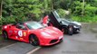 Start of the Supercar Run | Accelerations and Sounds from the Supercars