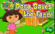 Dora saves the Farm from getting Ruined   Called Dora La Exploradora en Espagnol watch dora