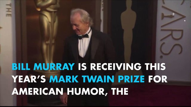 Bill Murray to receive Mark Twain Prize for American Humor