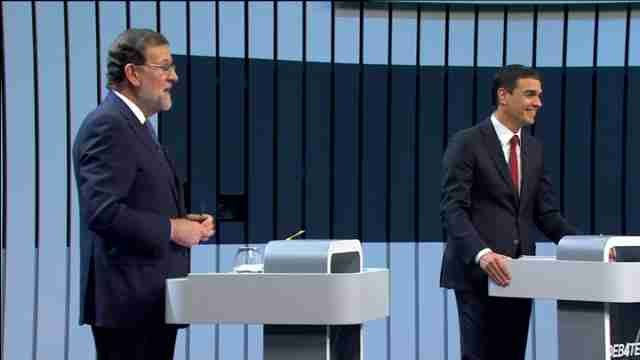 Rajoy a Sánchez: Sería usted un pésimo presidente