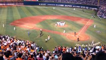 巨人 セ・リーグ優勝の瞬間 横浜スタジアム 2014年9月26日