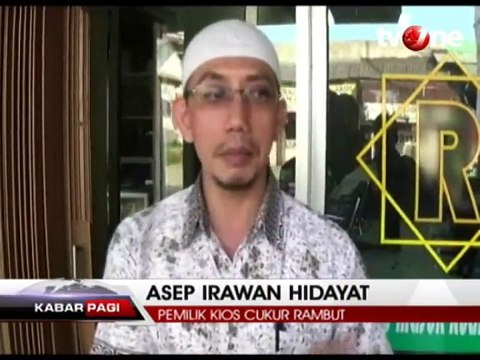 Potong Rambut Bayar dengan Baca Al Quran