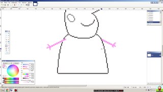 Свинка Пеппа / Peppa Pig [speedpaint] [pixel art]