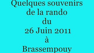 26 Juin 2011 rando à Brassempouy