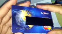 Activating & Receiving Payoneer Prepaid Debit Master Card 22