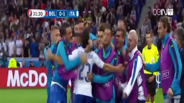 اهداف مباراة ايطاليا و بلجيكا 2 - 0 (يورو 2016) Italia e Belgium 2 - 0 - HD