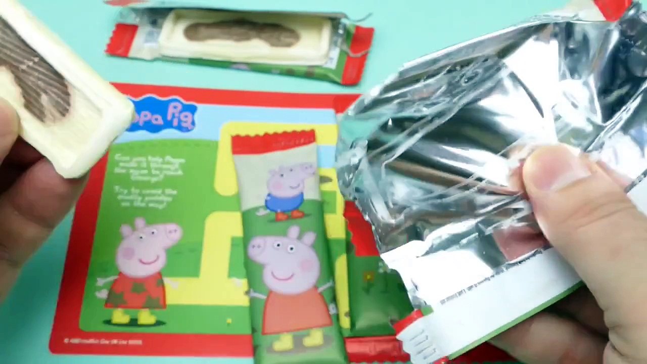 Kinder Überraschung - Peppa Pig 6 Muddy Puddles Bars - White Chocolate Bar