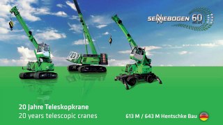 SENNEBOGEN - Technology: 20 years of know-how in telescopic crane technology