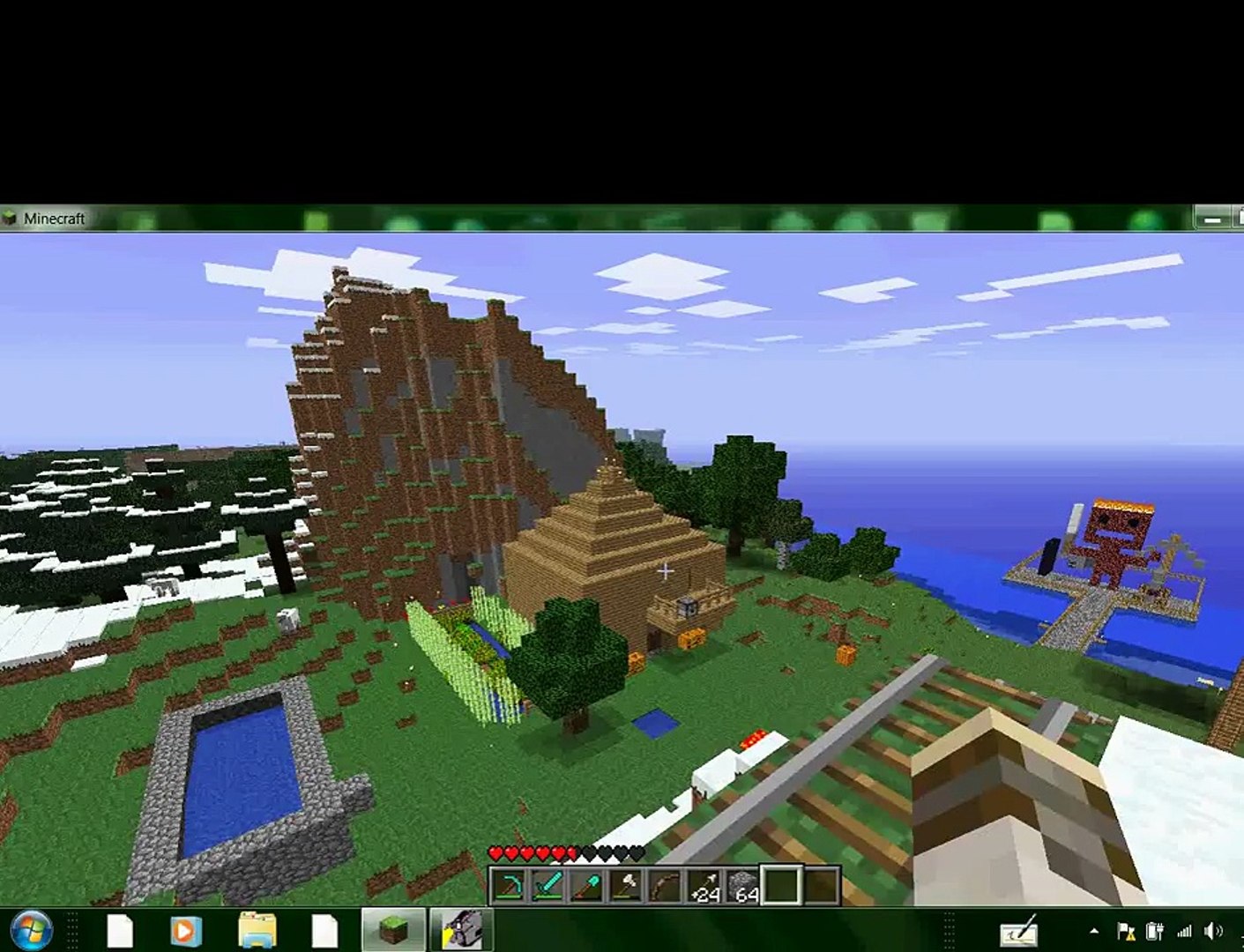 Minecraft My Cabin Base Video Dailymotion