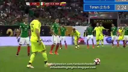 0-1 José Manuel Velázquez Goal - Mexico 0-1 Venezuela COPA AMERICa