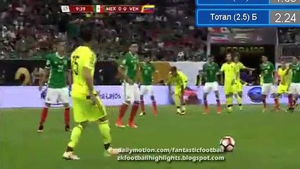 0-1 Jose Velasquez Goal - Mexico vs Venezuela 13.06.2016