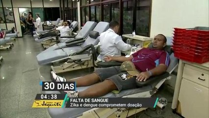 Zika e dengue comprometem a doação de sangue no Pará
