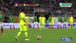 Jose Velazquez Goal ~ Mexico vs Venezuela 0-1
