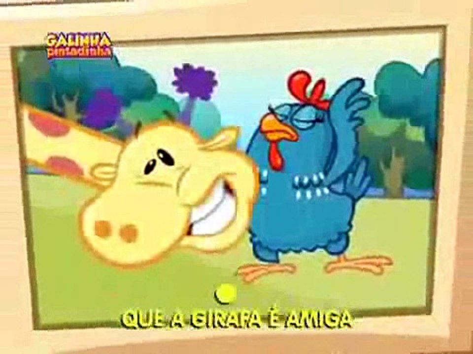 O pescoço da girafa - Galinha Pintadinha