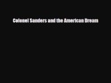 Download Colonel Sanders and the American Dream PDF Online