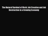 [PDF] The Natural Survival of Work: Job Creation and Job Destruction in a Growing Economy Read