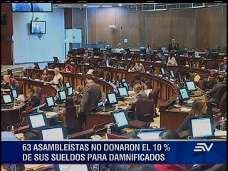 Aporte de sueldo de asambleístas